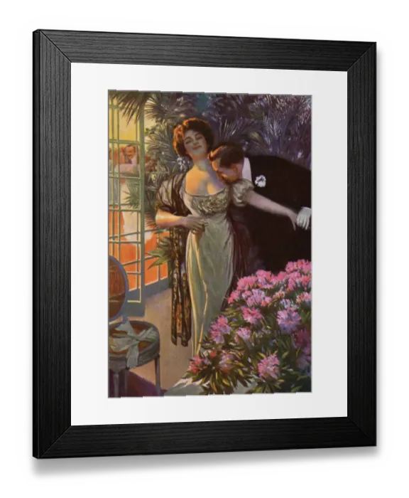 Framed Print : Night-time embrace Framed Print : Night-time embrace