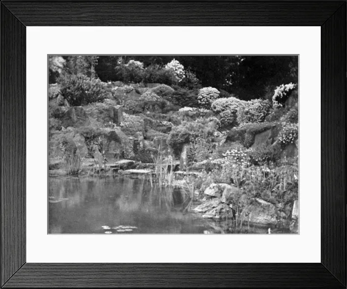 Framed Print : Rock Garden at Rounton Grange, East Rounton, Yorkshire Framed Print : Rock Garden at Rounton Grange, East Rounton, Yorkshire