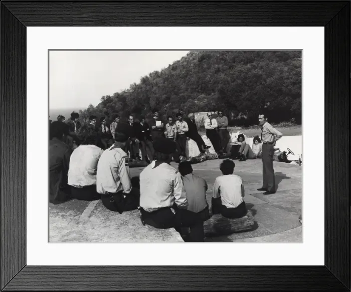 Framed Print : Boy scouts in Gibraltar Framed Print : Boy scouts in Gibraltar