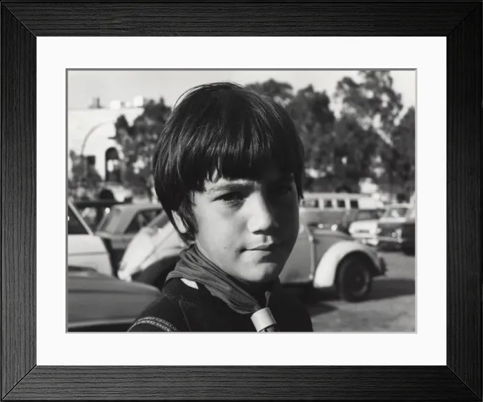 Framed Print : Boy scout in Gibraltar Framed Print : Boy scout in Gibraltar