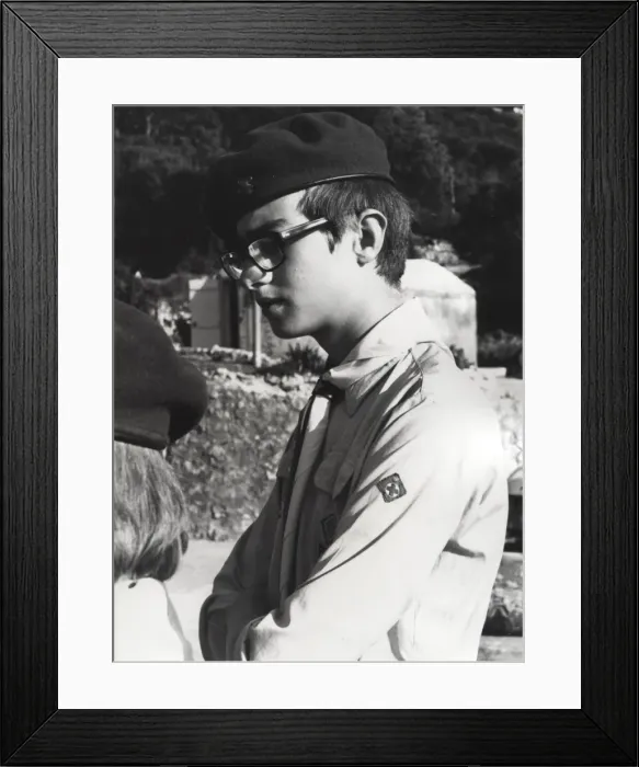 Framed Print : Boy scout in Gibraltar Framed Print : Boy scout in Gibraltar