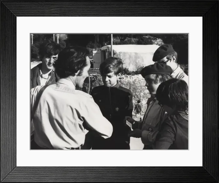 Framed Print : Boy scouts in Gibraltar Framed Print : Boy scouts in Gibraltar