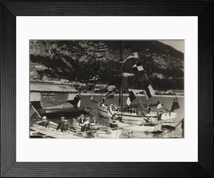 Framed Print : 5th Gibraltar Sea Scouts on the water, Gibraltar Framed Print : 5th Gibraltar Sea Scouts on the water, Gibraltar
