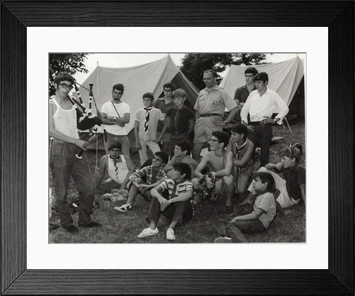 Framed Print : Gibraltar scouts camping in Staffordshire Framed Print : Gibraltar scouts camping in Staffordshire