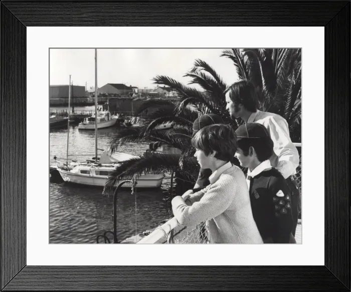Framed Print : Scouts and cubs in Gibraltar Framed Print : Scouts and cubs in Gibraltar