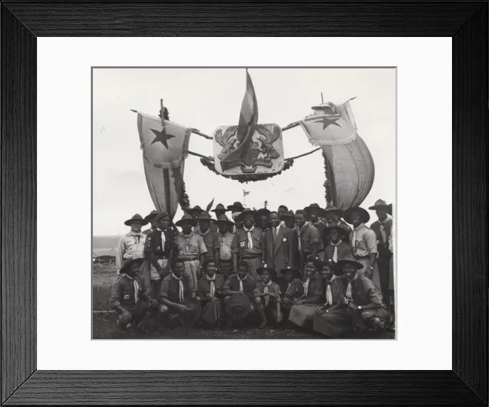 Framed Print : Scouts from Ghana at World Jamboree Framed Print : Scouts from Ghana at World Jamboree