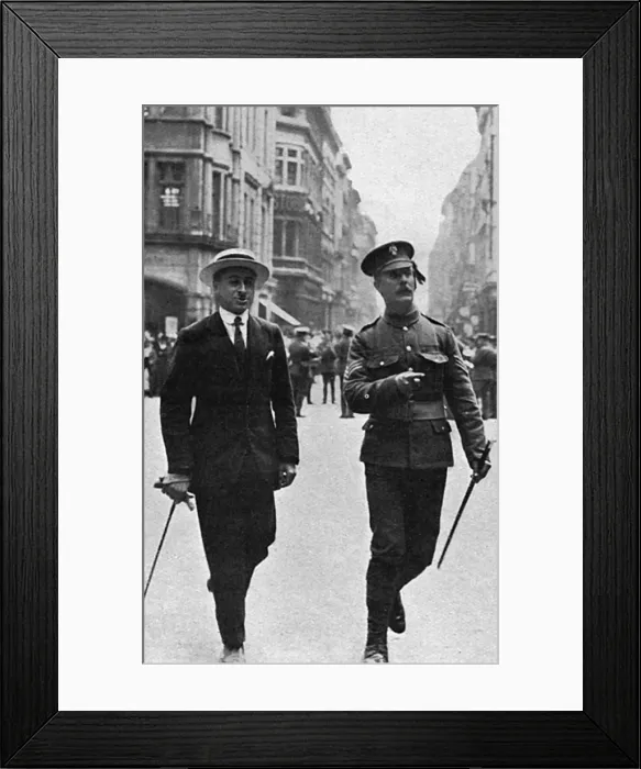 Framed Print : Recruitment in the City of London, WW1 Framed Print : Recruitment in the City of London, WW1