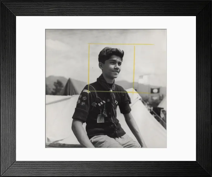 Framed Print : Sea scout in British Guyana, South America Framed Print : Sea scout in British Guyana, South America