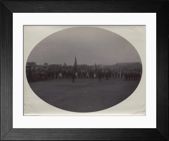 Framed Print : Scouts on parade, Christiansborg, Ghana, West Africa Framed Print : Scouts on parade, Christiansborg, Ghana, West Africa