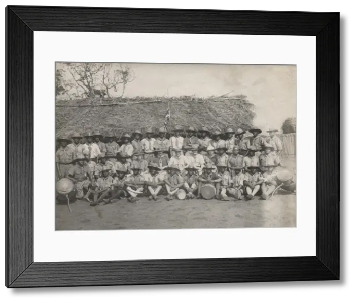 Framed Print : Scout Officer trainees, Ghana, West Africa Framed Print : Scout Officer trainees, Ghana, West Africa