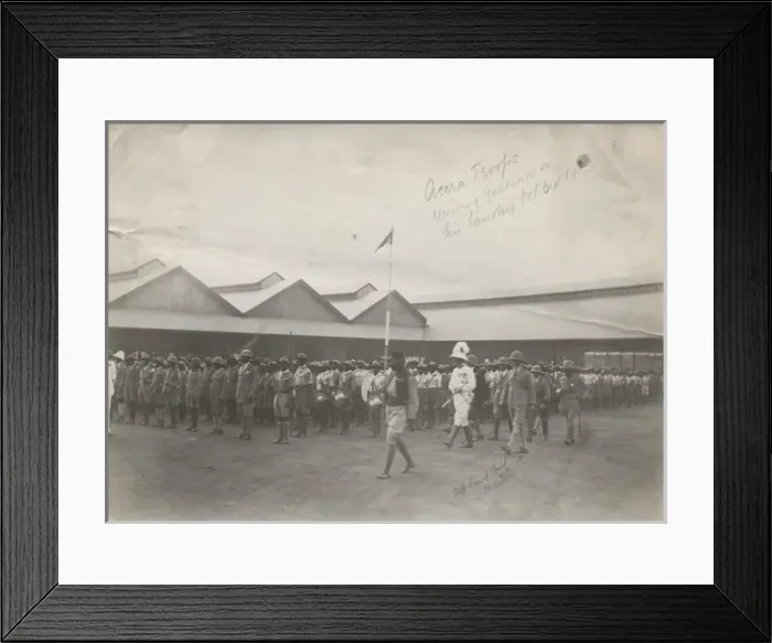 Framed Print : Scouts at Accra, Ghana, West Africa Framed Print : Scouts at Accra, Ghana, West Africa