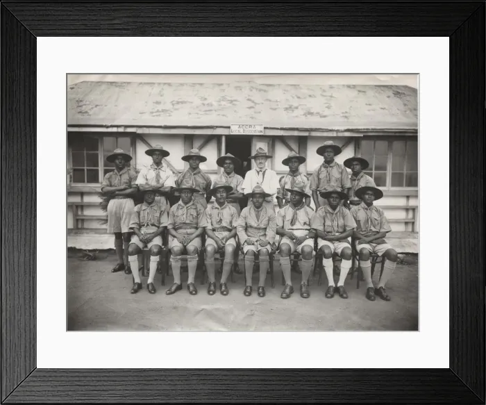 Framed Print : Scout leaders on a course, Accra, Ghana, West Africa Framed Print : Scout leaders on a course, Accra, Ghana, West Africa