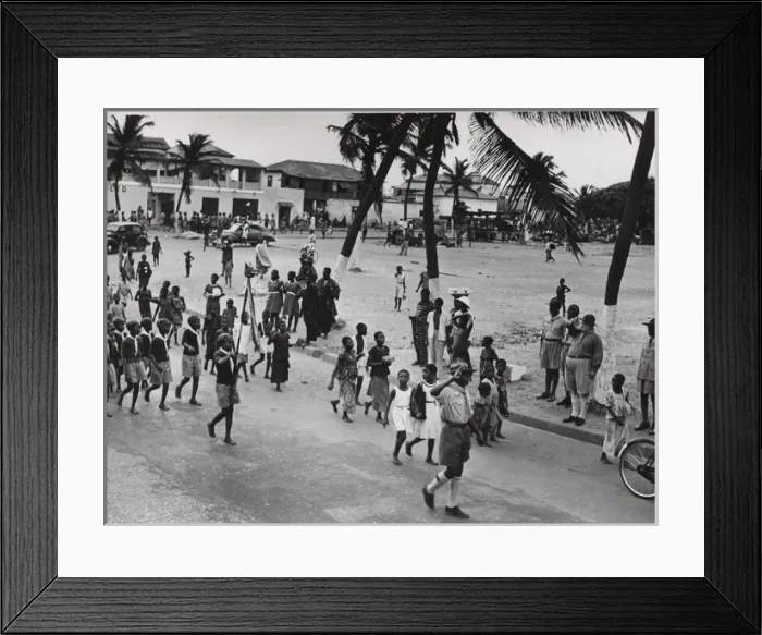 Framed Print : Chief Scout Commissioner in Ghana, West Africa Framed Print : Chief Scout Commissioner in Ghana, West Africa