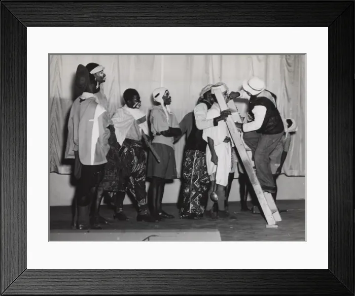 Framed Print : Entertainment in Scouts Gang Show, Ghana, West Africa Framed Print : Entertainment in Scouts Gang Show, Ghana, West Africa