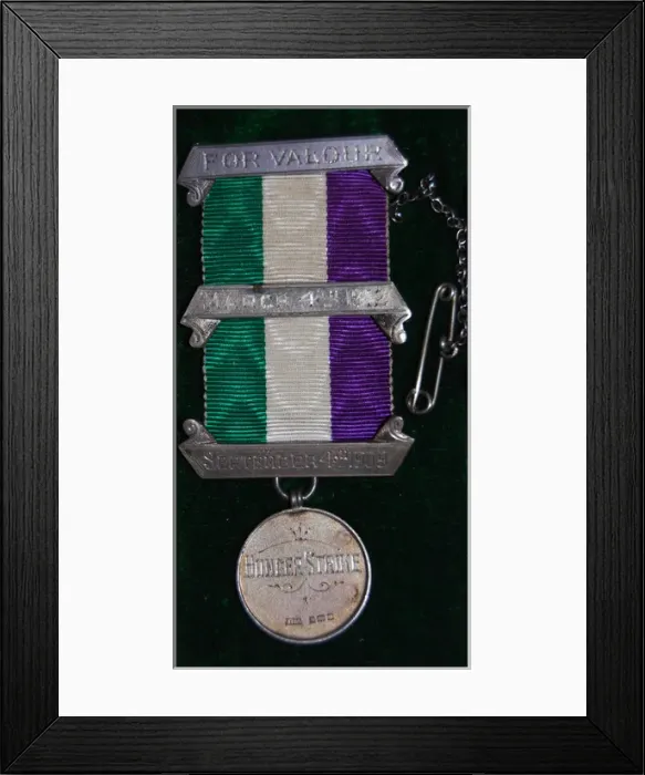 Framed Print : Suffragette Hunger Strike Medal W. S. P. U Framed Print : Suffragette Hunger Strike Medal W. S. P. U