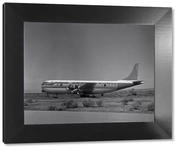 Boeing Stratocruiser N74604 Mojave desert