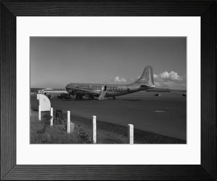 Framed Print : Boeing Stratocruiser N90942 American Overseas Framed Print : Boeing Stratocruiser N90942 American Overseas