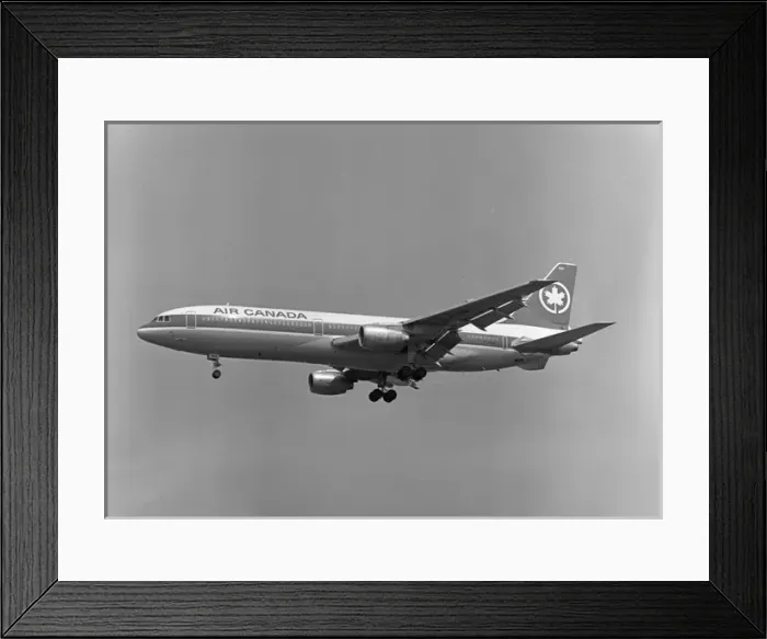 Framed Print : Lockheed L-1011 Tristar C-FTNI Air Canada Toronto Framed Print : Lockheed L-1011 Tristar C-FTNI Air Canada Toronto