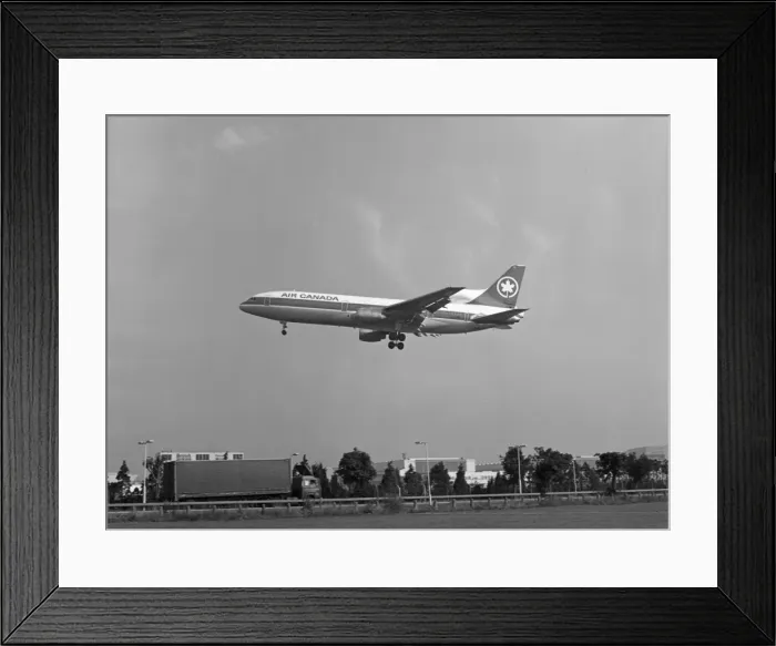 Framed Print : Lockheed L-1011 Tristar C-FTNK Air Canada Toronto Framed Print : Lockheed L-1011 Tristar C-FTNK Air Canada Toronto