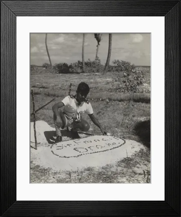 Framed Print : Member of 3rd Port Louis (Tamil) group of scouts, Mauritius Framed Print : Member of 3rd Port Louis (Tamil) group of scouts, Mauritius