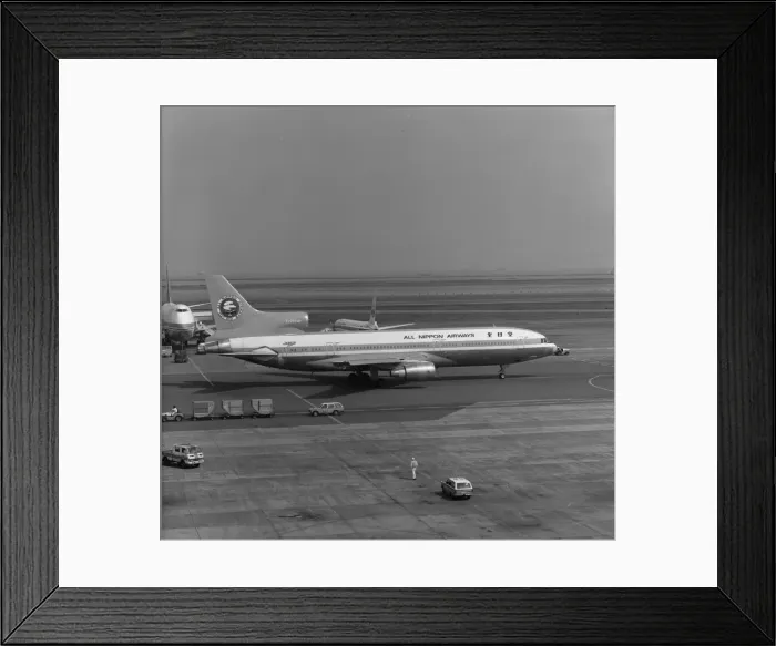 Framed Print : Lockheed L-1011-193P Tristar JA8501 All Nippon AW Tokyo Framed Print : Lockheed L-1011-193P Tristar JA8501 All Nippon AW Tokyo