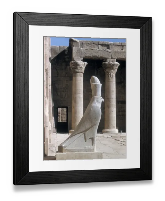 Framed Print : Temple of Horus at Edfu, Egypt Framed Print : Temple of Horus at Edfu, Egypt