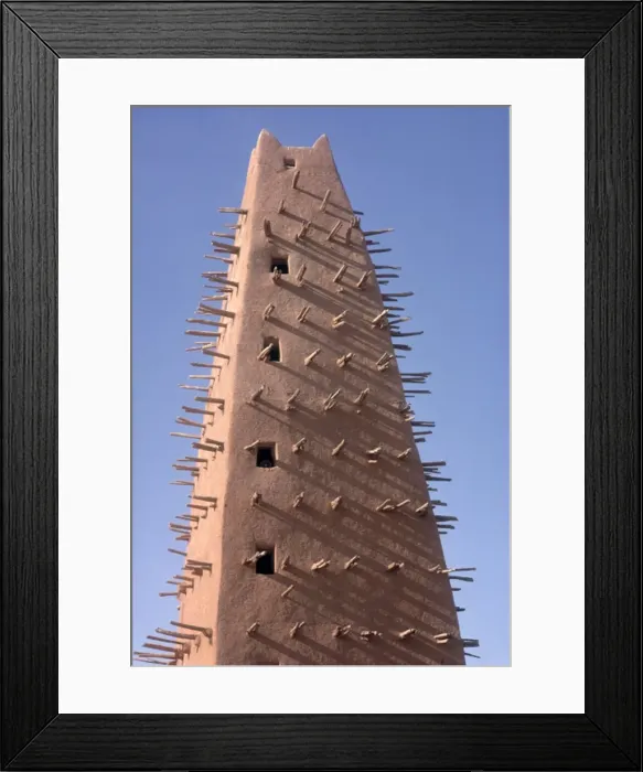 Framed Print : Mosque at Agades in Niger Framed Print : Mosque at Agades in Niger
