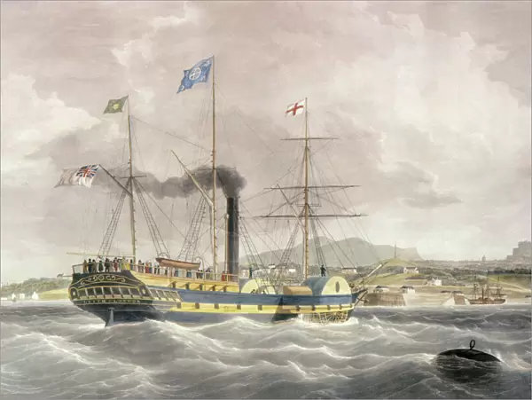 Paddle Steamer Leith 1837