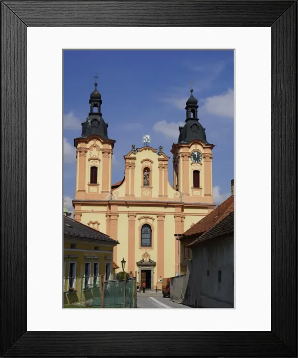 Framed Print : The Czech Republic, Nepomuk Framed Print : The Czech Republic, Nepomuk