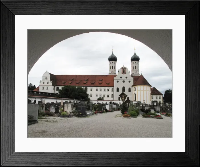 Framed Print : Germany, Bayern, Penzberg, Benediktbeuern Framed Print : Germany, Bayern, Penzberg, Benediktbeuern
