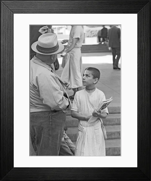 Framed Print : Hare Krishna San Francisco 1969 Framed Print : Hare Krishna San Francisco 1969