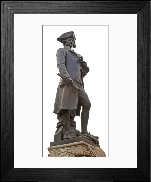 Framed Print : Captain James Cook Framed Print : Captain James Cook