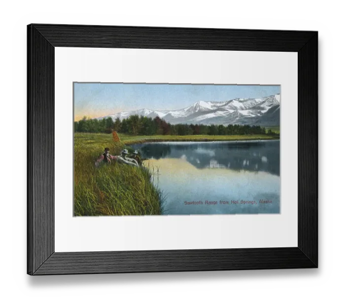 Framed Print : Pilgrim Hot Springs, West Alaska, USA Framed Print : Pilgrim Hot Springs, West Alaska, USA