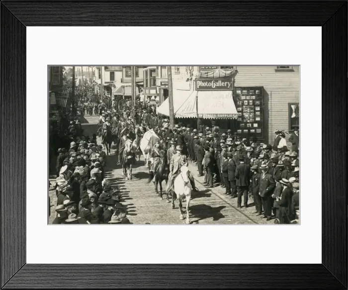 Framed Print : Independence Day parade, Nome, Alaska, USA Framed Print : Independence Day parade, Nome, Alaska, USA