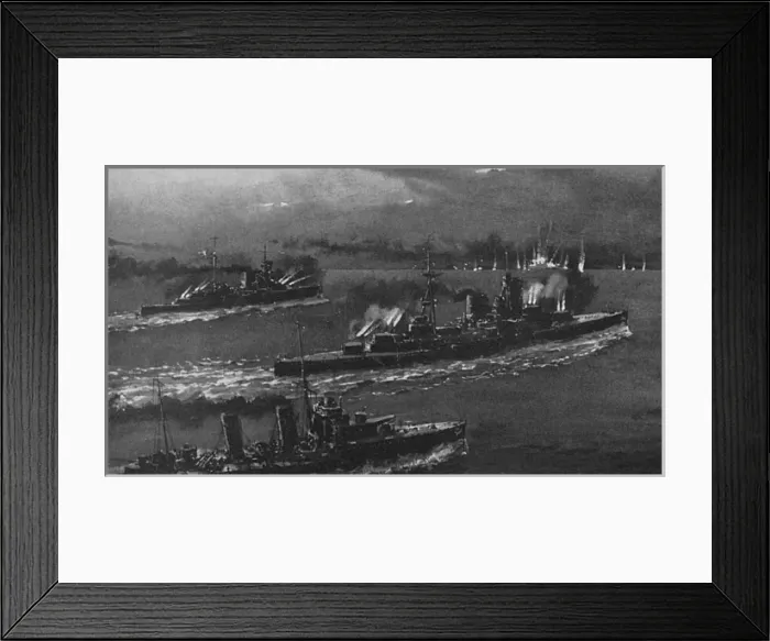 Framed Print : Battle of Cape Matapan Framed Print : Battle of Cape Matapan