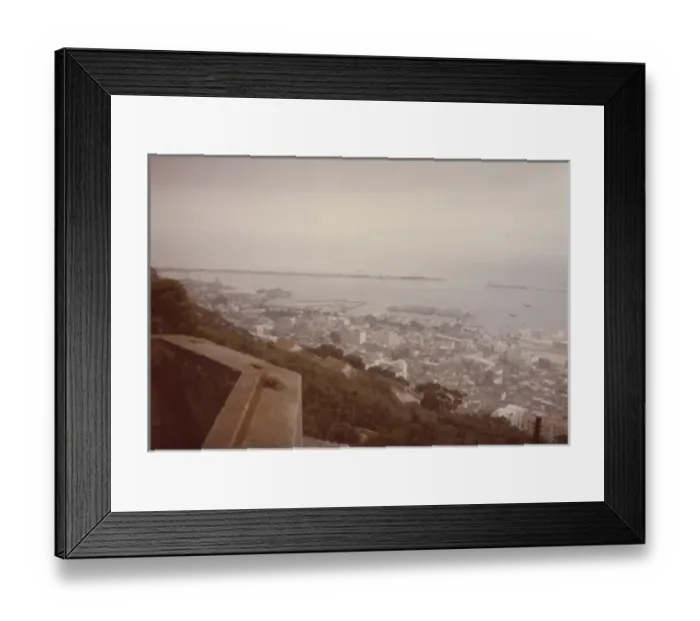 Framed Print : View from Governors lookout, Gibraltar Framed Print : View from Governors lookout, Gibraltar