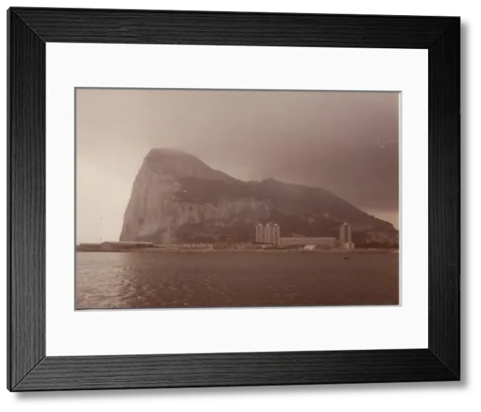 Framed Print : View of Gibraltar from the sea Framed Print : View of Gibraltar from the sea