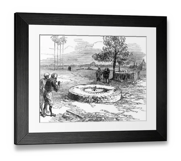 Framed Print : The well at Cawnpore(Kanpur), 1860 Framed Print : The well at Cawnpore(Kanpur), 1860