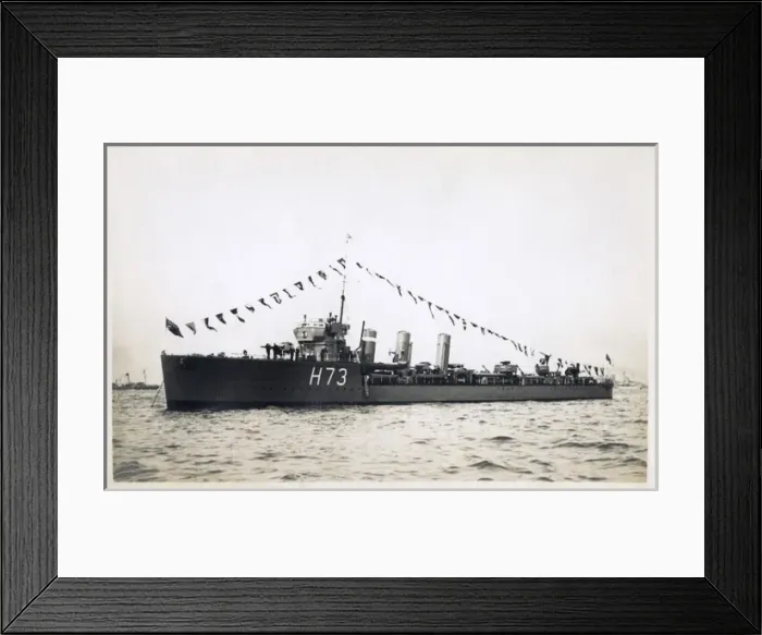 Framed Print : HMS Thruster, British destroyer Framed Print : HMS Thruster, British destroyer