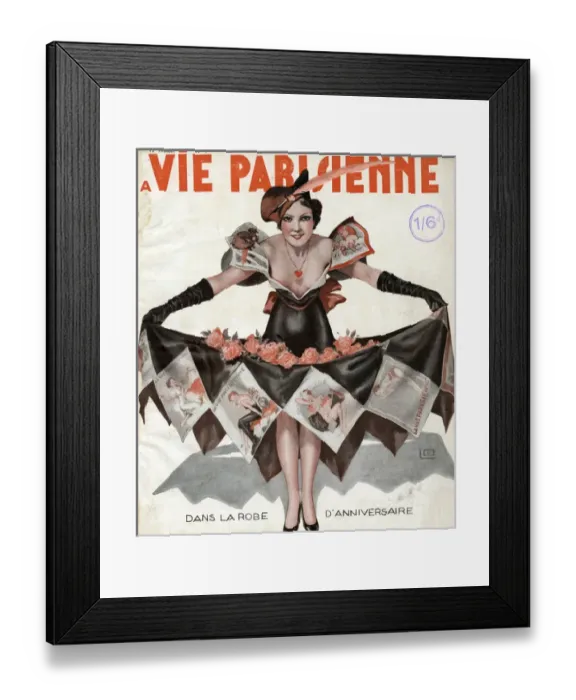 Framed Print : The Birthday dress Framed Print : The Birthday dress