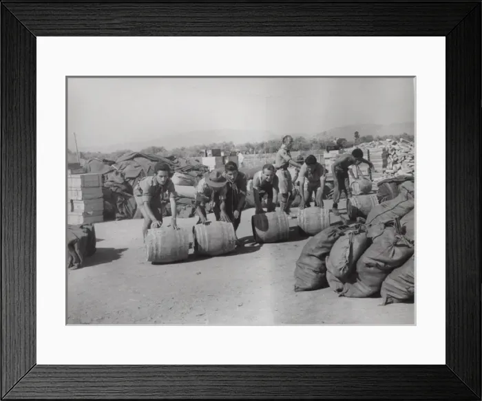 Framed Print : Scouts distributing water in Zakynthos, Greece Framed Print : Scouts distributing water in Zakynthos, Greece