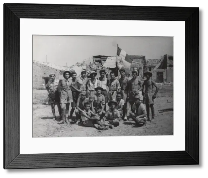 Framed Print : Scouts from Patras, Greece Framed Print : Scouts from Patras, Greece
