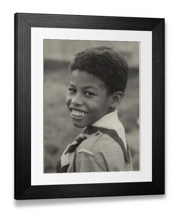 Framed Print : Portrait of a scout from Georgetown, British Guyana Framed Print : Portrait of a scout from Georgetown, British Guyana