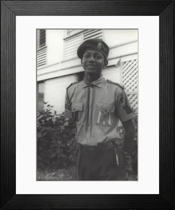 Framed Print : Troop Leader, St Marys Own Troop, Georgetown, Guyana Framed Print : Troop Leader, St Marys Own Troop, Georgetown, Guyana