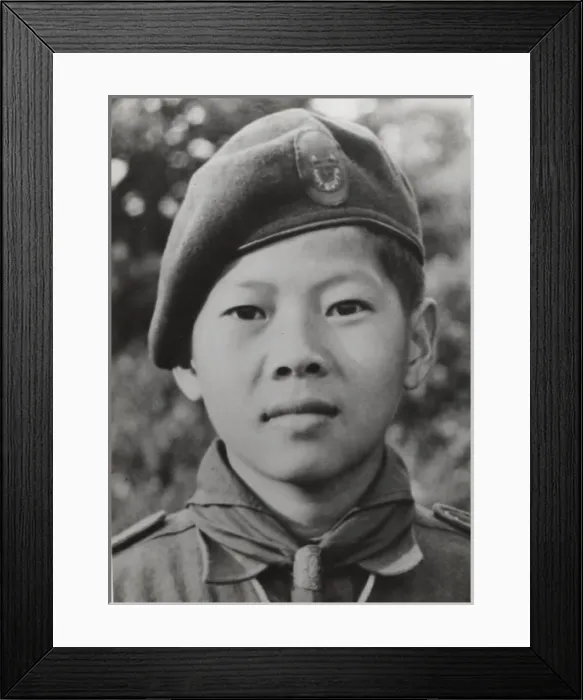 Framed Print : Boy scout from British Guyana, South America Framed Print : Boy scout from British Guyana, South America