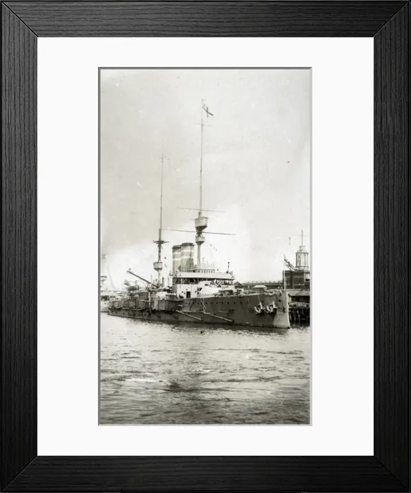 Framed Print : HMS King Edward VII, British battleship Framed Print : HMS King Edward VII, British battleship