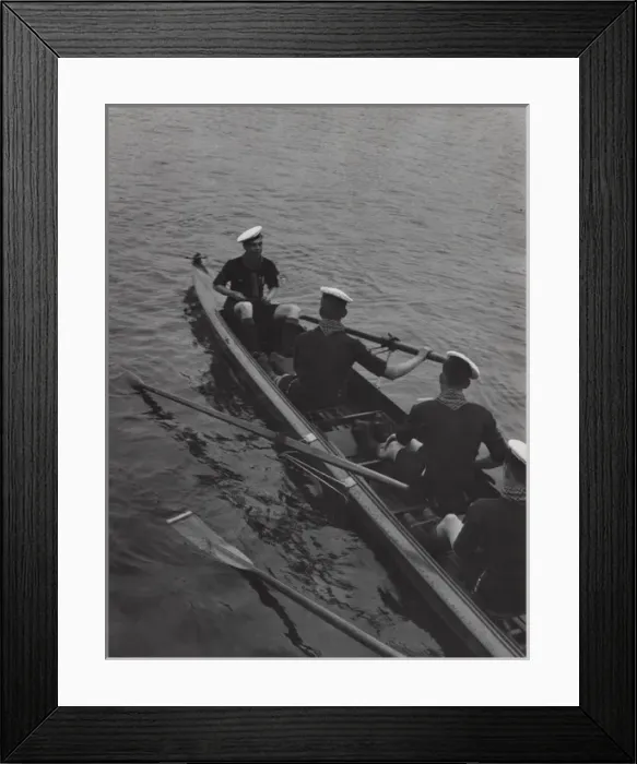 Framed Print : Dutch sea scouts boating, Holland Framed Print : Dutch sea scouts boating, Holland