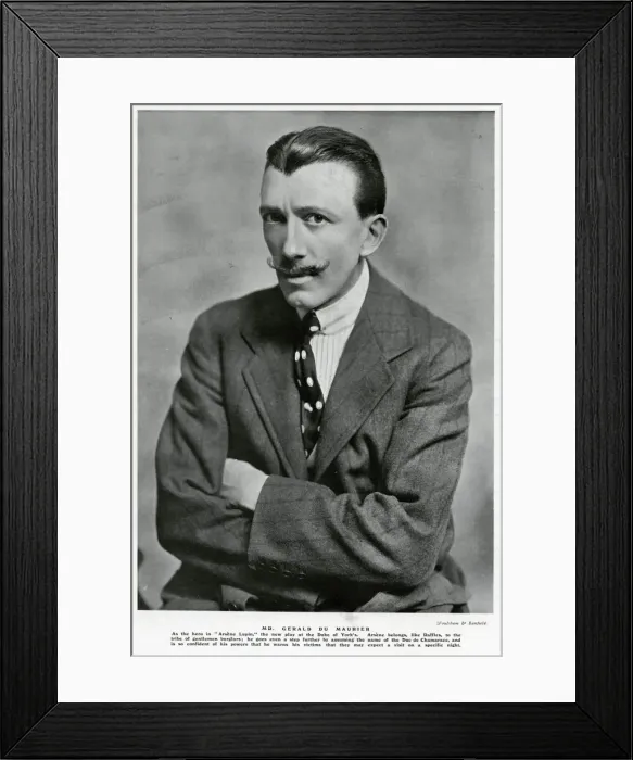 Framed Print : Gerald du Maurier Framed Print : Gerald du Maurier