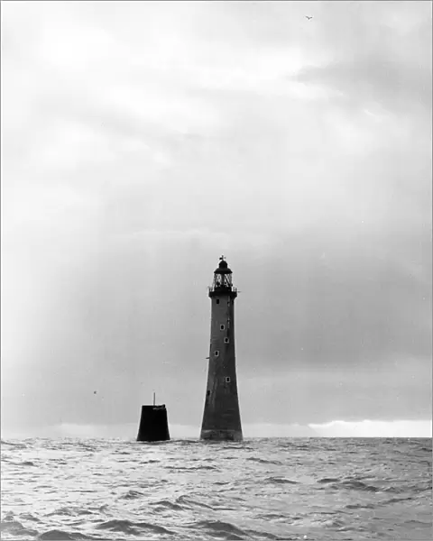 Eddystone Lighthouse, south of Plymouth, Devon