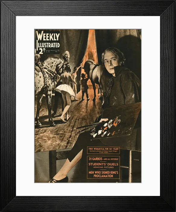 Framed Print : insert Date: 1936